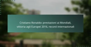 Cristiano Ronaldo: prestazioni ai Mondiali, vittoria agli Europei 2016, record internazionali
