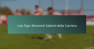 Luís Figo: Momenti Salienti della Carriera