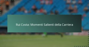 Rui Costa: Momenti Salienti della Carriera